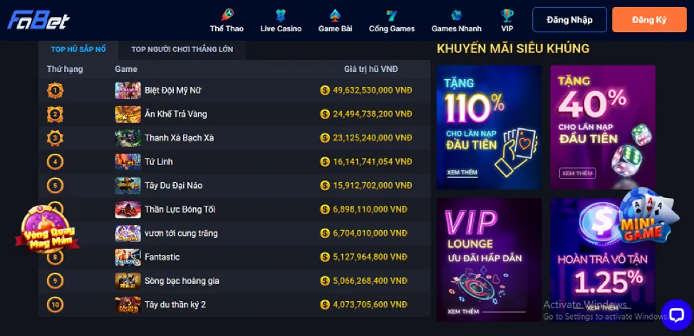 Tính năng bảo mật 368bet App