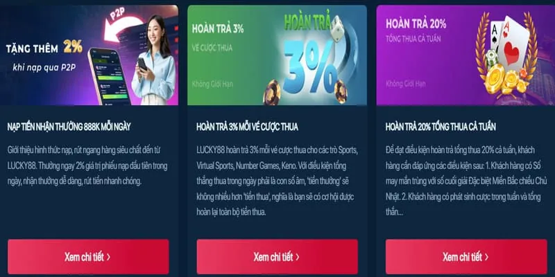 Các loại trò chơi Nổ Hũ đa dạng trên 368bet app